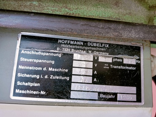 Цепной долбежный станок Hoffmann