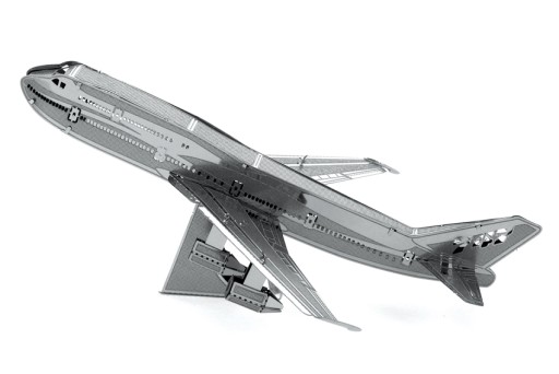 Металлическая Земля Боинг 747 Металлическая Модель