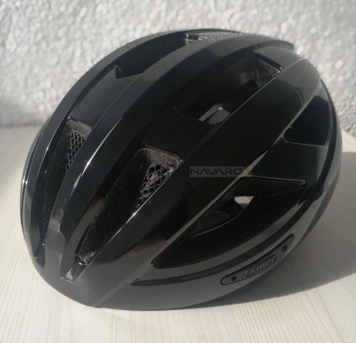 ABUS MACATOR L 58-62 Velvet Черный велосипедный шлем