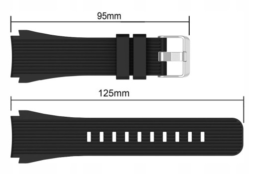 РЕМЕНЬ ДЛЯ ЧАСОВ SAMSUNG GEAR S3 GALAXY 46MM 3 45MM