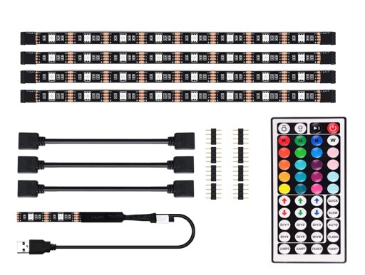 ZD4D LED RGB подсветка телевизора 4х50см