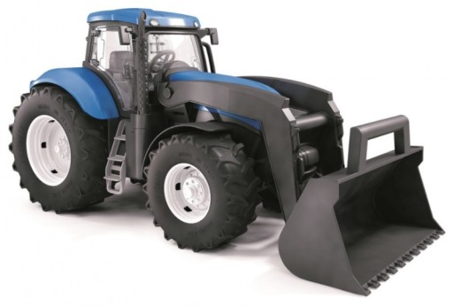 Тупико, трактор New Holland с ковшом
