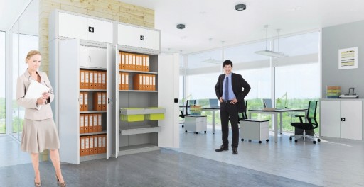 Металлический шкаф для документов SBM 203 199x100x43см