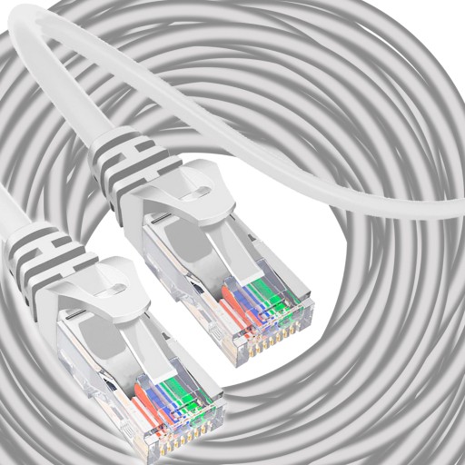 Сетевой сетевой кабель RJ45 UTP Ethernet Витая пара Золото 30 м Интернет-кабель