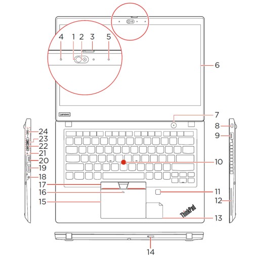 LENOVO THINKPAD T14s TOUCH IPS UHD i7, 4 ядра, твердотельный накопитель 32 ГБ/2 ТБ, LTE+ | УЛЬТРАБУК