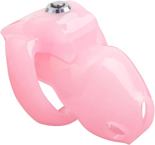 MAŁY RÓŻOWY PAS CNOTY CHASTITY Nano Ring 45mm