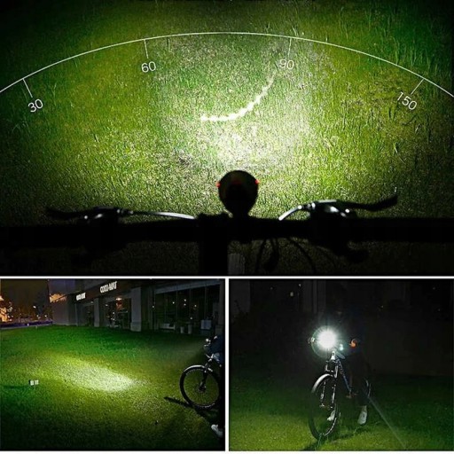 DexXer Bicycle Lights Велосипедный фонарь 1500 мАч 300 лм Аккумулятор