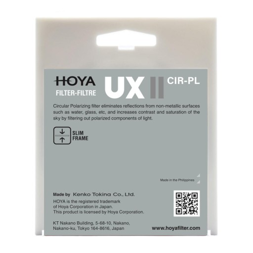 Фильтр Hoya UX II CIR-PL 62 мм