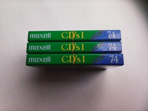 Компакт-диски Maxell I 74 1992 г. Япония НОВЫЙ 1шт,