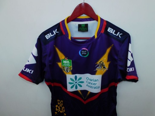 Мужская майка для регби BLK Melbourne Storm S