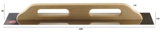 PACA METALOWA,STALOWA,RĘKOJEŚĆ DREWNIANA 1000 mm