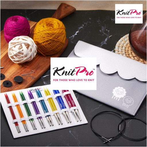 Роскошный набор сменных игл KNITPRO TRENDZ.