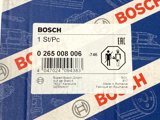 Czujnik BOSCH 0265008006 51791154