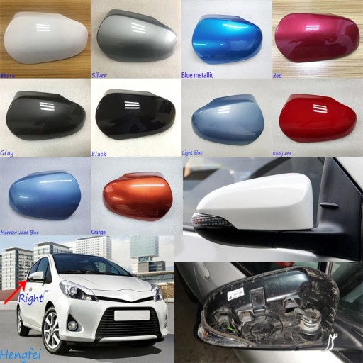 Коричневый левый Оригинальные автоаксессуары для Toyota Yaris HYBRID 2012 ~