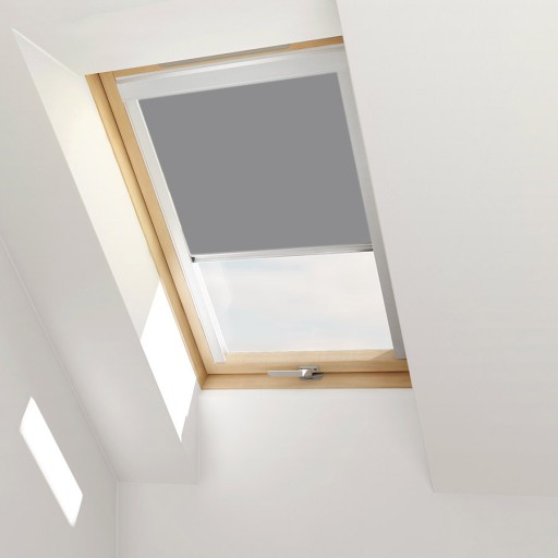 Крышная рулонная штора для окна Fakro Optilight 78x118 ALU
