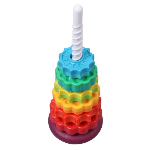 Игрушка Spin Stack Пластиковое красочное колесо
