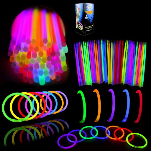 ХИМИЧЕСКИЕ СВЕТЯЩИЕСЯ В ТЕМНОТЕ ПОЛЕТНЫЕ ПАЛОЧКИ LIGHTSTICK 100ШТ.
