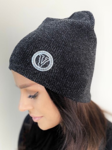 KOMPLET DAMSKI CZAPKA BEANIE KOMIN GOLF TUBA DUŻY ZESTAW CIEPŁY KOBIECY KOL