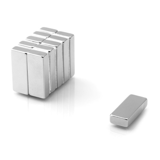 Неодимовый пластинчатый магнит MPŁ 30x20x10 N38