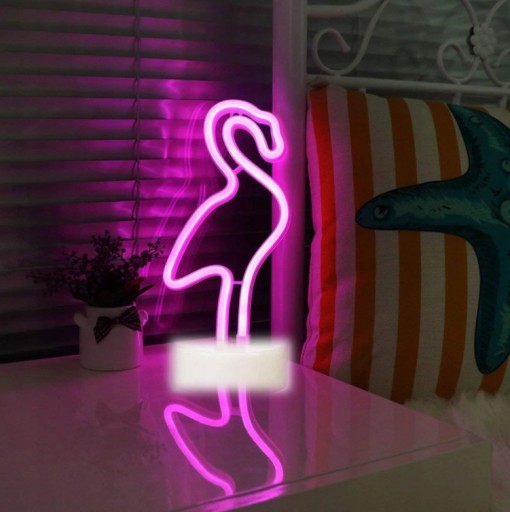 NEON Led FLAMING USB/BATERIE na PREZENT