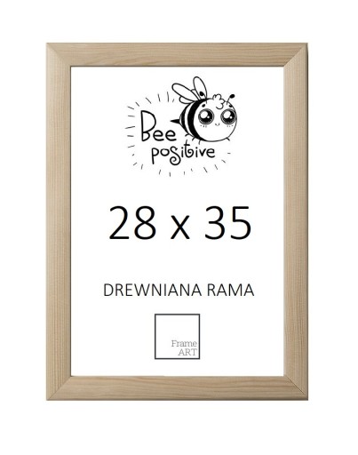 ДЕРЕВЯННАЯ РАМА 28x35 ПАЗЛ 35x28 ФОТОПЛАКАТ