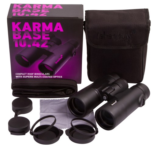 Бинокль LEVENHUK KARMA 10x42 военный охотничий