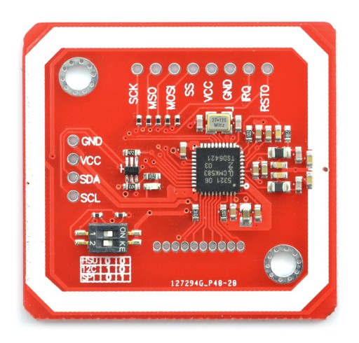 Moduł RFID/NFC PN532 13,56MHz + karta i brelok