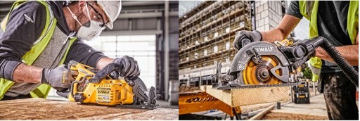 ВЫСОКОСКОРОСТНАЯ ЦИРКУЛЯРНАЯ ПИЛА DEWALT XR 54V 0*AH