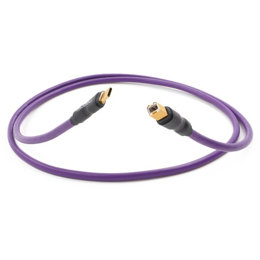 KABEL PRZEWÓD USB C-B MELODIKA MDUCB10 SZYBKI TRANSFER WTYKI 24K ZŁOTO 1m