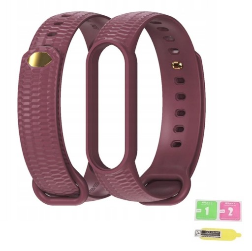 ЗАМЕНА РЕМЕШКА ДЛЯ XIAOMI MI BAND 5 РЕМЕНЬ + ФОЛЬГА