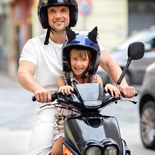 KASKI MOTOCYKLOWE KOCIE USZY AKCESORIA MOTOCYKLOWE