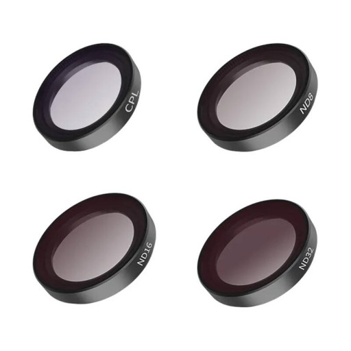 Набор из 4 фильтров Telesin CPL/ND8/ND16/ND32 для камеры Insta360 GO3