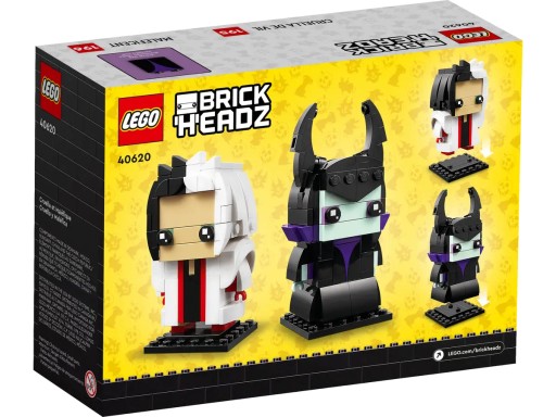 LEGO Brick Sketches 40620 Круэлла и Диаболина