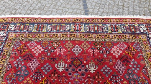 GHOM PIĘKNY PERSKI DYWAN R.TKANY IRAN 230/345CM