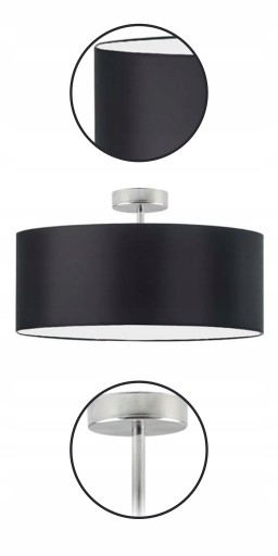 Светодиодная потолочная люстра E27 VENEER LAMPSHADE для комнаты 50см