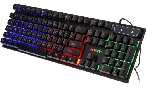 ИГРОВАЯ КЛАВИАТУРА + МЫШЬ С ПОДСВЕТКОЙ