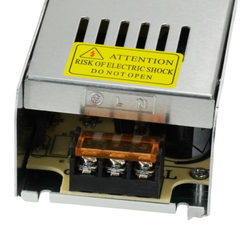 ZASILACZ LED 500W 12V TRANSFORMATOR MODUŁOWY SLIM 40A IP20 DO TAŚM OPRAW