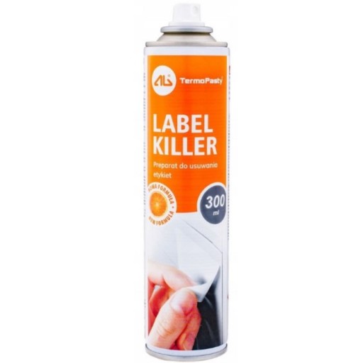 LABEL KILLER AEROSOL 300 МЛ СРЕДСТВО ДЛЯ УДАЛЕНИЯ КЛЕЯ ЭТИКЕТОК