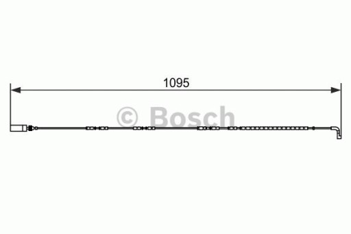 BOSCH Датчик тормозных колодок 1987473069