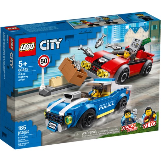 Инструкция LEGO — Арест на полицейской трассе 60242