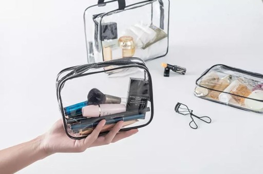 x3 МУЖСКАЯ И ЖЕНСКАЯ ПРОЗРАЧНАЯ ДОРОЖНАЯ СУМКА