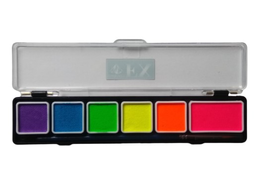 Палитра красок для лица и тела Diamond FX Neon - Extra Small