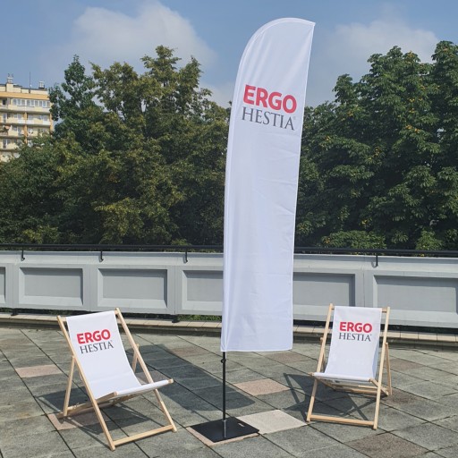 Fajerwerki reklama nr 3 Beachflag Winder Flaga