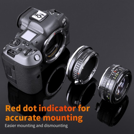 Адаптер PENTAX K PK к CANON EOS R EF-R RF RP R3 R5 R6 R8 R50 K&F