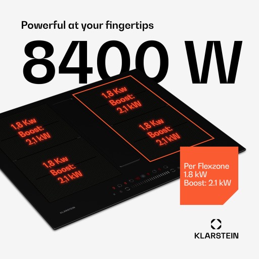 ИНДУКЦИОННАЯ ГОРЯЧАЯ ВЫТЯЖКА KLARSTEIN DOWNAIRE ABSORPTION 600M³/H 72CM