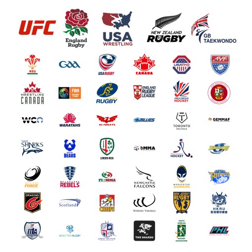 Opro Защита для зубов Silver Rugby League бело-красная