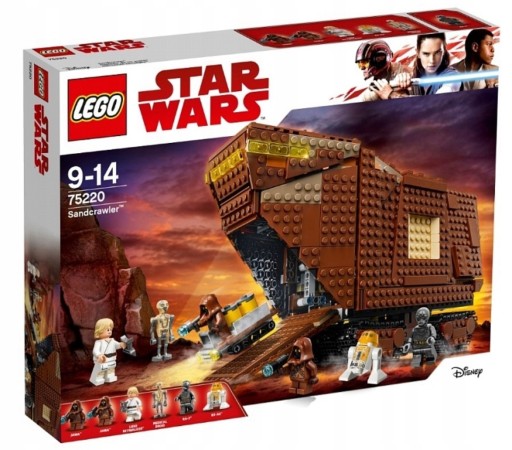 LEGO 75220 Звездные войны: Песчаный краулер MISB, оригинал
