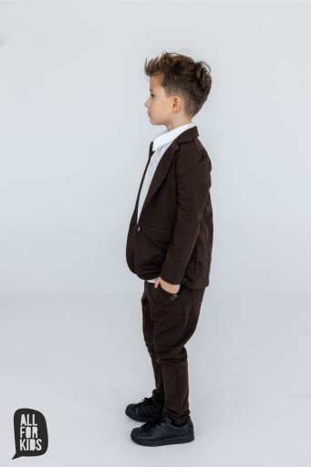 Коричневая куртка All For Kids 128/134