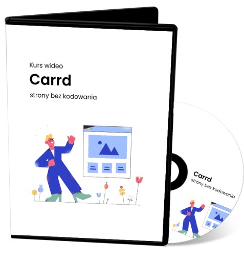 Видеокурс сайта Carrd без программирования - DVD