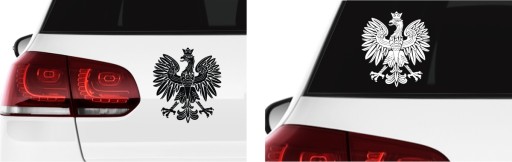 Наклейка на грузовик EAGLE POLAND Emblem *21см *ЦВЕТА